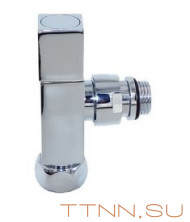 Кран угловой для полотецесущителя квадратный TIM 1/2Mх3/4F