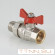 Кран шаровый с накидной гайкой Valtec 3/4 VT.227.N.05