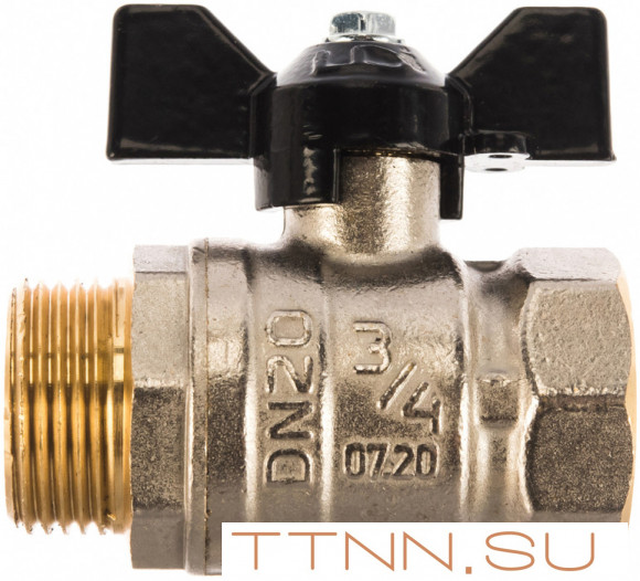 Кран шаровой LD Pride 47.20.В-Н.Б