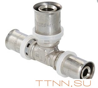 Фитинг пресс тройник VALTEC 16 VTm.231.N.161616
