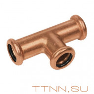 Тройник Sanha ВПр, 35x28x28, для медных труб прессовой
