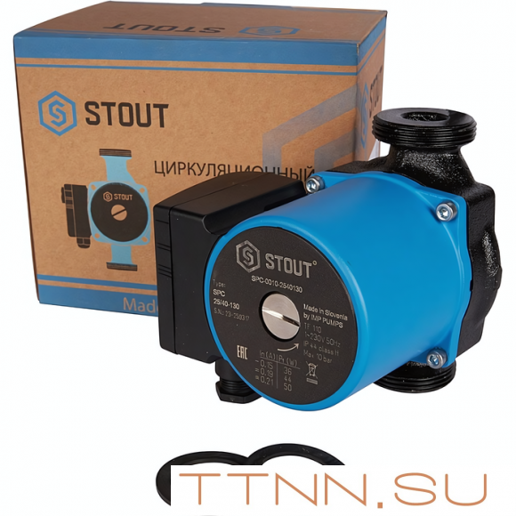 Насос для отопления STOUT 25/40-130 (SPC-0010-2540130)