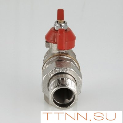 Кран шаровый с накидной гайкой угловой Valtec 3/4 VT.228.N.05