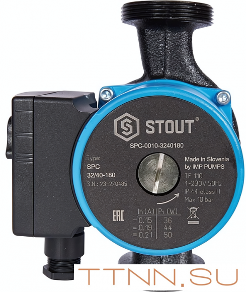 Насос для отопления STOUT 32/40-180 (SPC-0010-3240180)