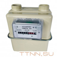 Счетчик газа Газдевайс Омега-G4 Левый G1 1/4 с термокорректором 