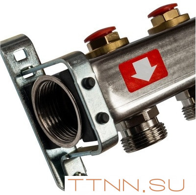 Коллектор с запорными клапанами STOUT SMS-0932-000003