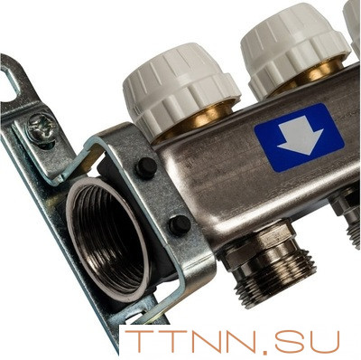 Коллектор с запорными клапанами STOUT SMS-0932-000004