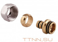 Евроконус для металлопластиковой трубы TIM MFMN-E16(2.0) 16x3/4