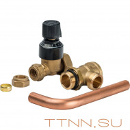 Байпас для комплекта насосной группа G 3/4"- Rp 3/4" STOUT SDG-0020-003002