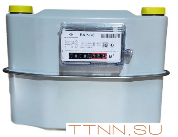 Счетчик газа BKР-G10 1 3/4 250