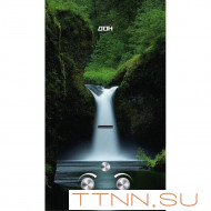 Колонка газовая Конорд Дон JSD 20 EGFT waterfall стекло с рисунком водопада