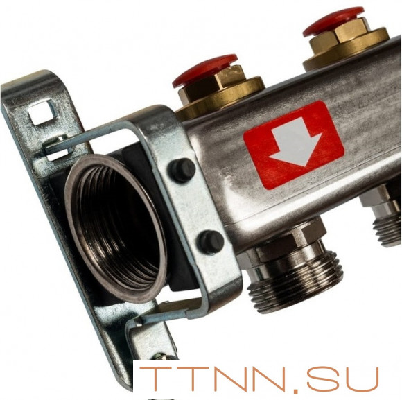 Коллектор с запорными клапанами STOUT SMS-0932-000012