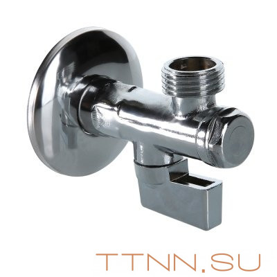 Кран шаровый угловой с фильтром Valtec 1/ 2х М10 VT.282