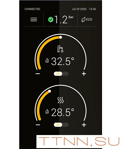 Настенный газовый котел 32 кВт Ferroli BLUEHELIX MAXIMA 34С