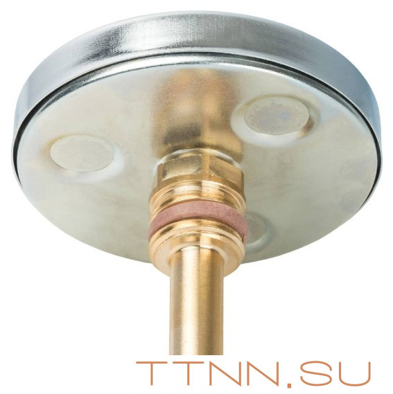 Термометр биметаллический с погружной гильзой Watts F+R801 (T) 80/75