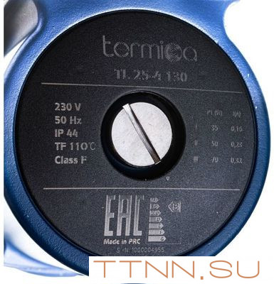 Насос для отопления Termica TL-Z 15-4 130