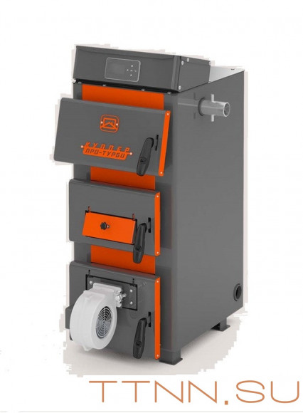 Твердотопливный котел Теплодар КУППЕР ПРО ТУРБО-16