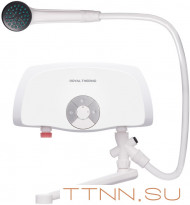 Электрический проточный водонагреватель 6 кВт Royal Thermo Smartfix TS (6,5 kW) - кран+душ