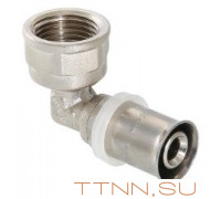 Фитинг пресс угольник 90° VALTEC VTm.252.N.001604 16x1/2"
