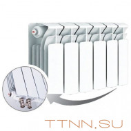 Радиатор биметаллический Rifar BASE 200 Ventil 6 секций