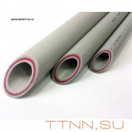 Полипропиленовая труба D20 PN 25 стекловолокно Серый