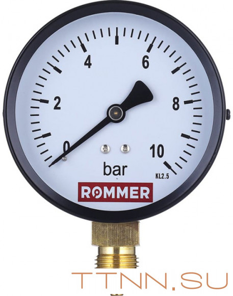 Манометр Rommer RIM-0010-801015