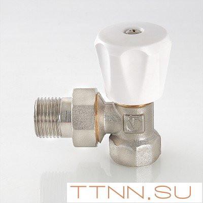 Клапан ручной угловой компактный Valtec 1/2 VT 007.LN