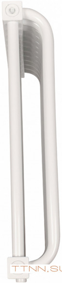 Стальной трубчатый радиатор 2-колончатый Rommer RST 2050/12 нижнее правое подключение RAL9016