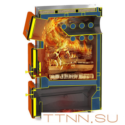 Твердотопливный котел Теплодар КУППЕР ПРО-36 (2.0)
