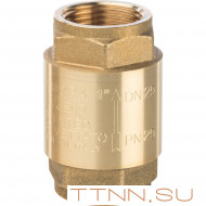 Клапан обратного хода с металлическим седлом STOUT 1"