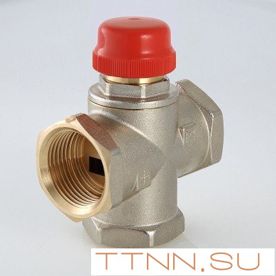 Трехходовый термостатический смесительный клапан Valtec VT.MR01.N.0603