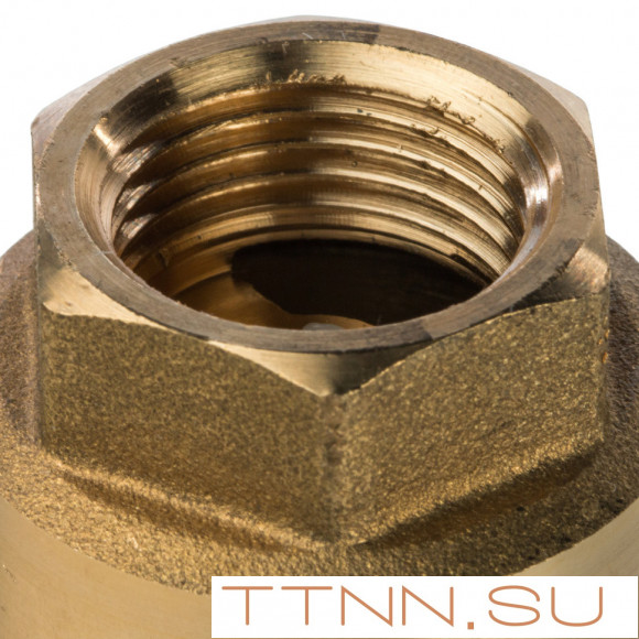 Клапан обратного хода с пластиковым седлом STOUT 3/4"