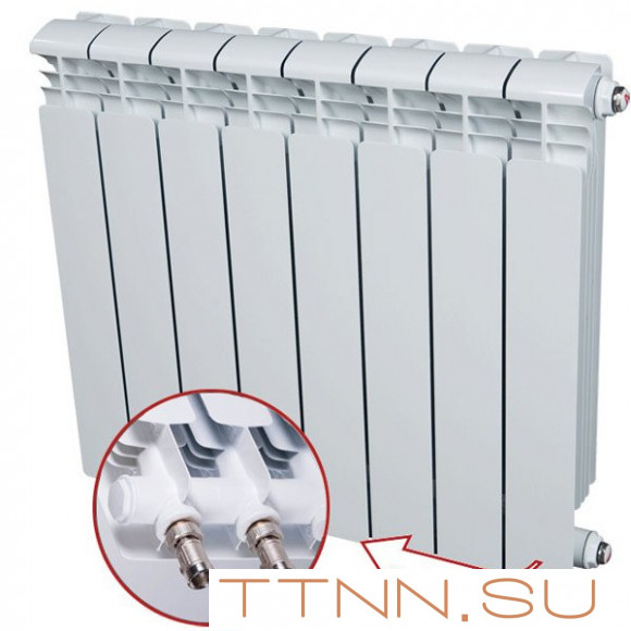 Алюминиевый радиатор Rifar Alum Ventil 500 6 секц.