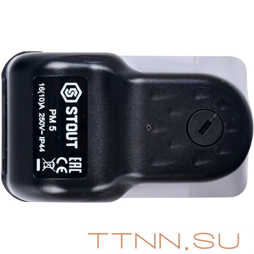 Реле давления для водоснабжения STOUT PM5G,  1-5 бар, 1/4", с накидной гайкой