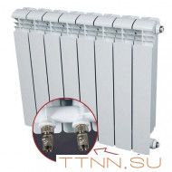 Алюминиевый радиатор Rifar Alum 350 Ventil 12 секций