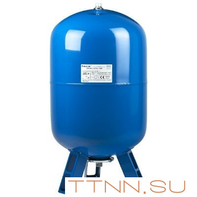 Расширительный бак VALTEC Бак расширительный для систем водоснабжения 200 л СИНИЙ