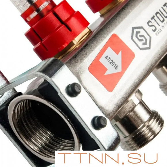 Коллектор с расходомерами STOUT SMS 0917 000013