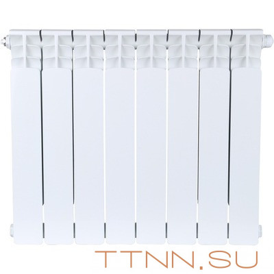 Биметаллический радиатор STOUT SPACE 500 нижнее 8 секций (SRB-0320-050008)