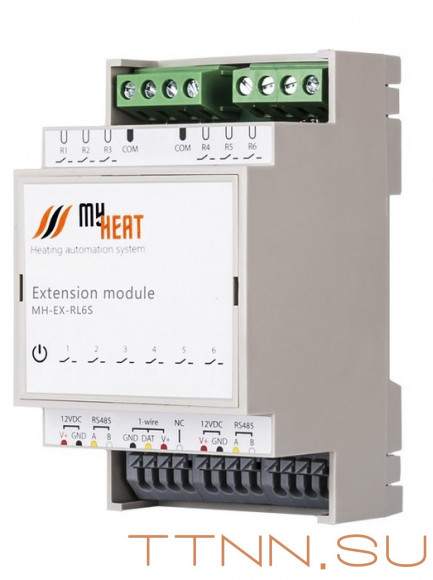 Симисторный блок расширения MY HEAT RL6S (6292)