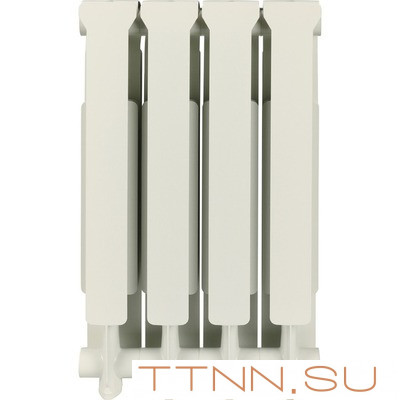 Алюминиевый радиатор STOUT BRAVO 500 нижнее 4 секции (SRA-0120-050004)