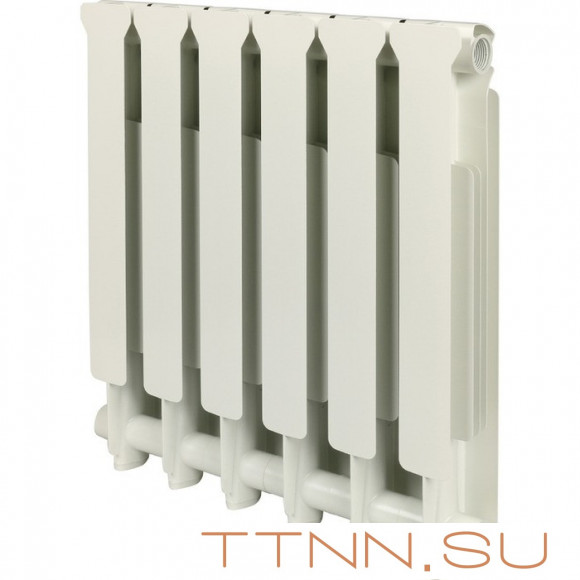 Алюминиевый радиатор STOUT BRAVO 500 нижнее 6 секций (SRA-0120-050006)