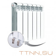 Алюминиевый радиатор Rifar Alum 500 Ventil 6 секций