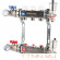 Для отопления Rommer 1"/3/4"x3 с запорными клапанами (RMS-3210-000003)