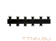 Стальной распределительный коллектор Rommer 3(4) контура 11/2