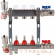 Для отопления Rommer 1"/3/4"x3 с расходомерами (RMS-1210-000003)