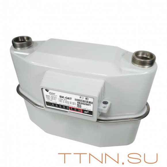 Счетчик газа BKР-G6T 250 Правый с термокорректором