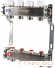 Для отопления Rommer 1"/3/4"x4 с запорными клапанами (RMS-3200-000004)
