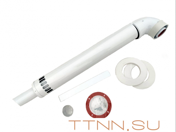 Универсальный комплект коаксиального дымохода Strattos