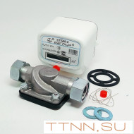 Счетчик газа Бетар СГБМ-4 с двумя накидными гайками 3/4"