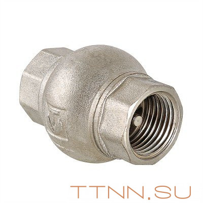 Клапан обратного хода с латунным золотником Valtec 1/2" VT151